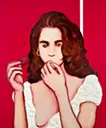 Anonymous Portrait -Woman Picking Dislikes-
