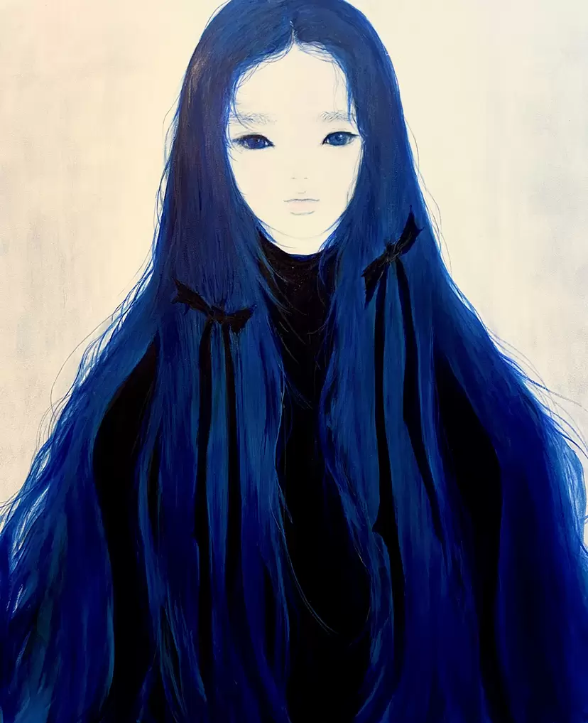 Blueness 084 by 名取 藍