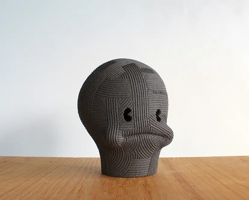 Neo-Jomon: Face by 岩村 遠 | Online art store for contemporary art