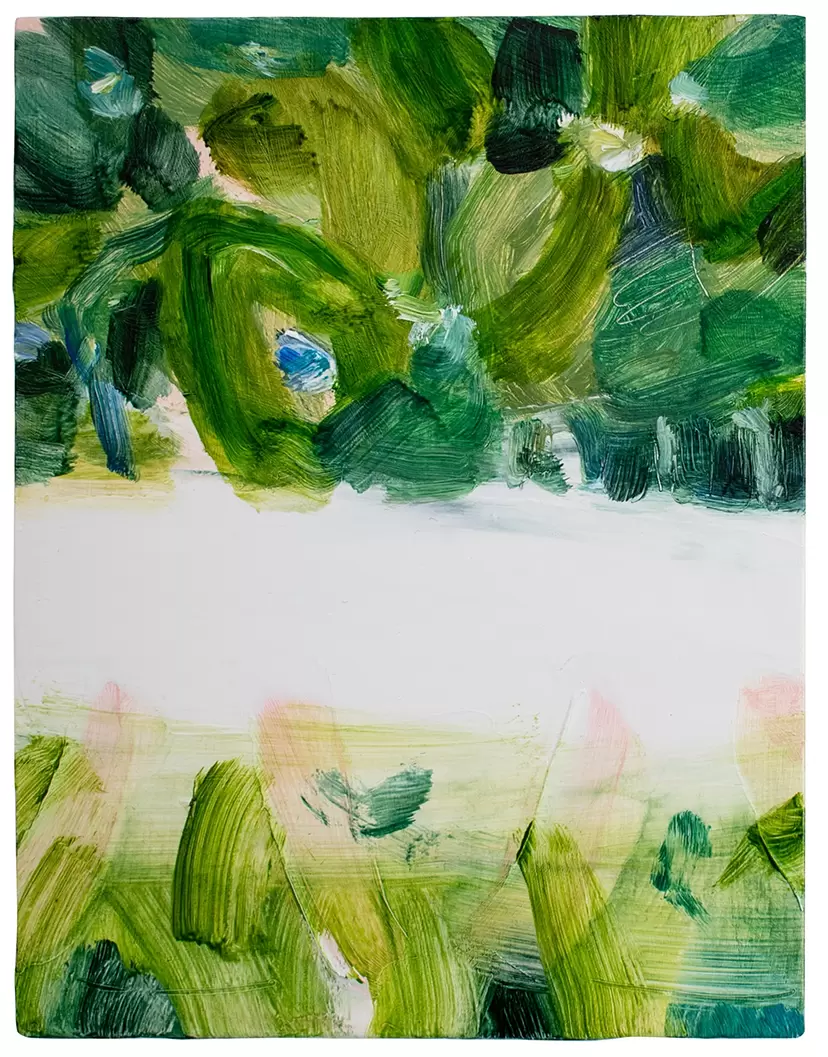 three (olive). 2.5.2023 by Kaori Furuhashi