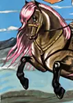 「王太子バルタサール騎馬像」より〜GOLDEN UTOPIA