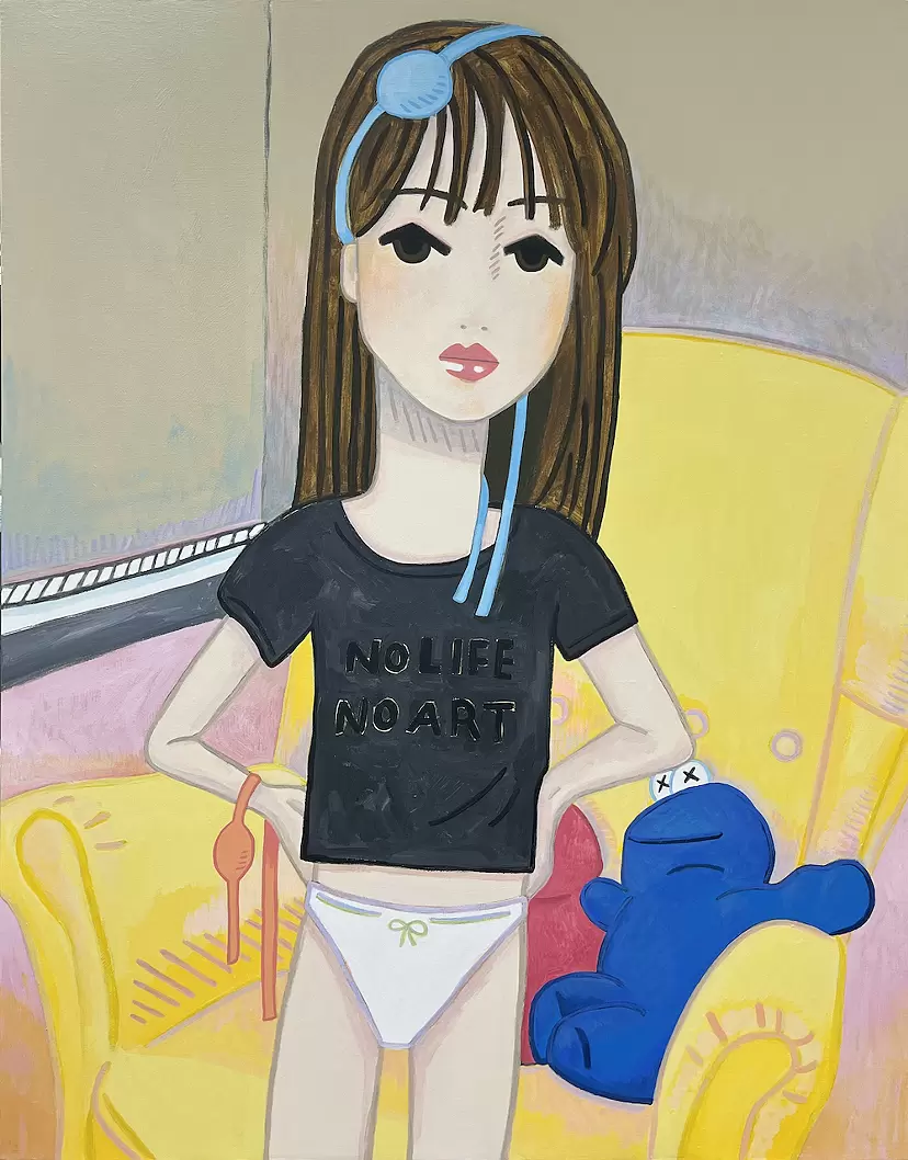 no life no art by Momo Kim