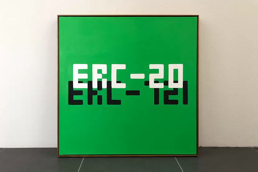 Is this artwork ERC-20 or ERC-721 ? by 津美原