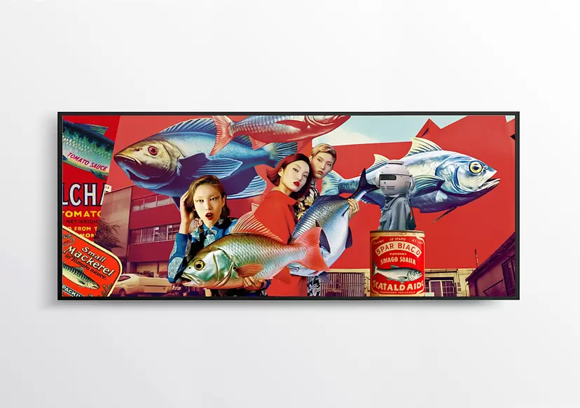 コラージュのアート作品 | 現代アートの販売・通販 | ArtSticker