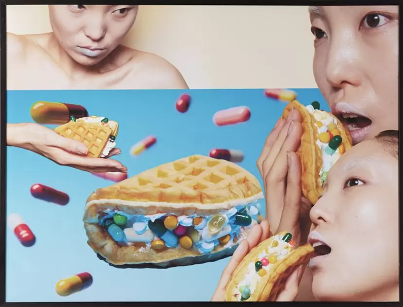 Nutrient-rich waffles/充满营养的华夫饼 by 查克林