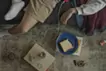 Man sleeping on sofa