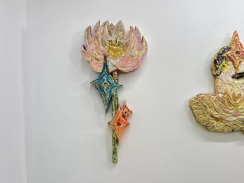 Flowers and sparkles in the Pure Land by Shinichi Wakasa