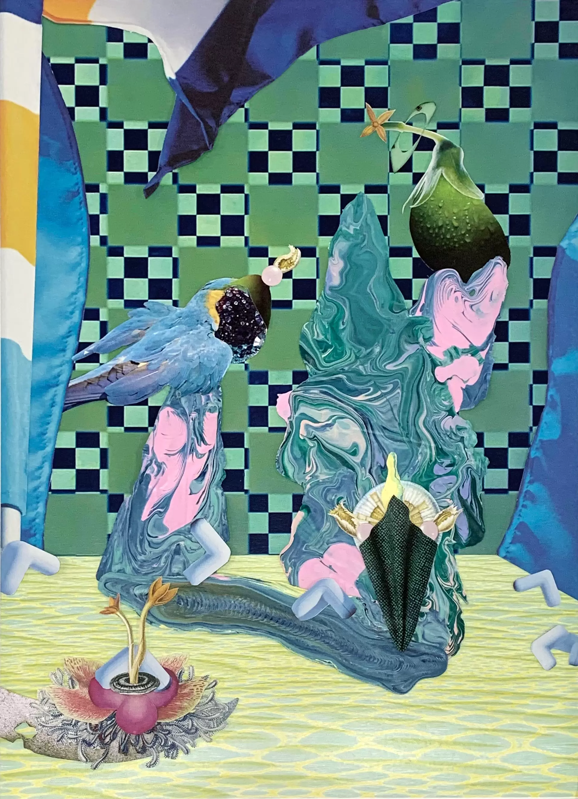 死んだ鳥　肖像画　絵画 死んだ鳥 | ジョン・ラ・ファージ
