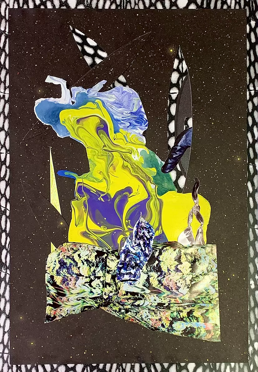 Multilayered world by Yuko Kokubun