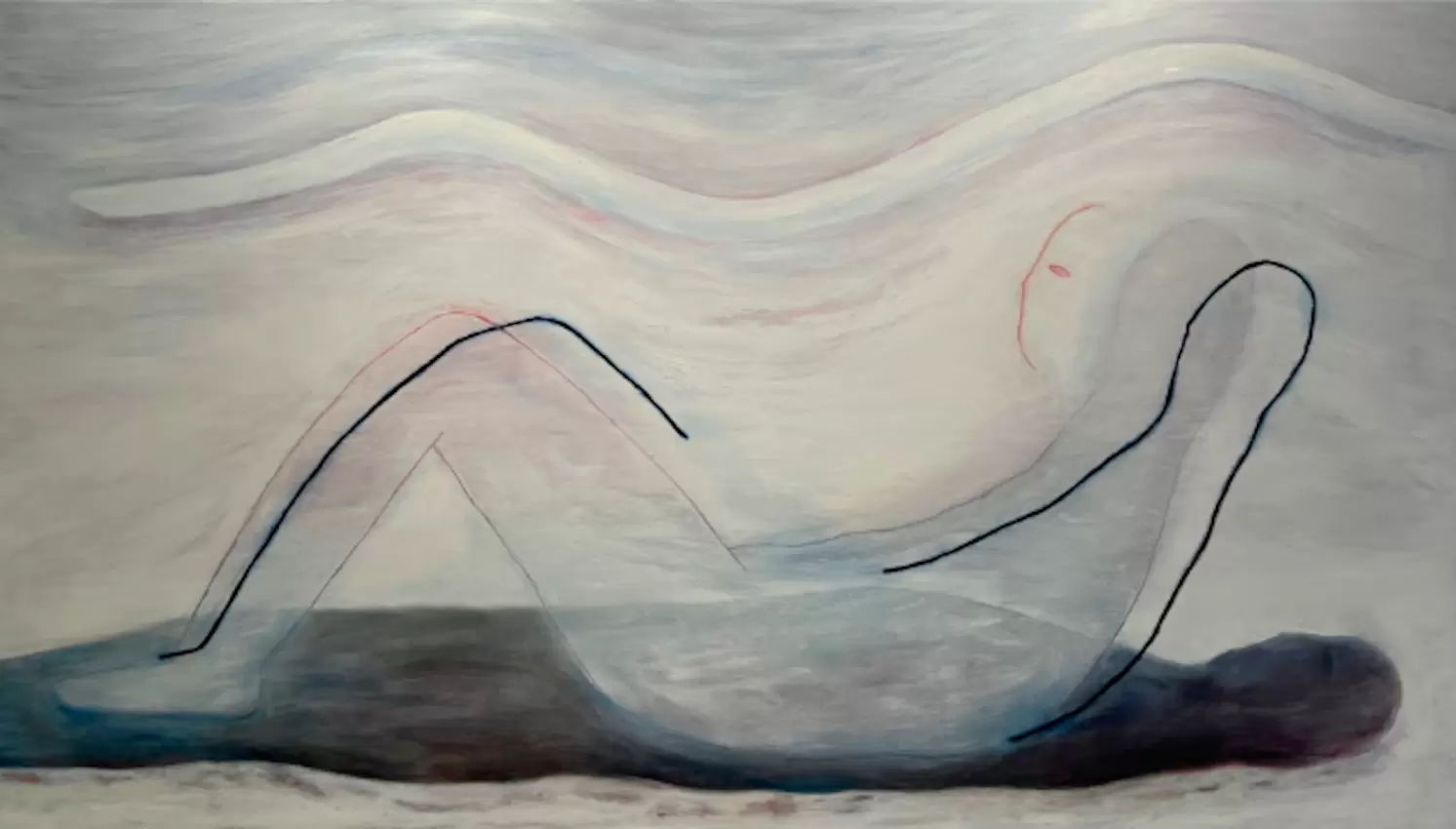 櫻井潤弥「重層する想い」◆キャンバスに油彩画◆2004年◆額装なし◆裏書◆M3号 櫻井 あや乃 のアート作品 | 現代アートの販売・通販 | ArtSticker