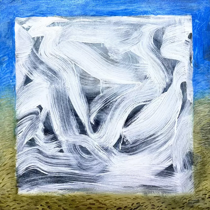 Abstract painting(Landscape) by EMINA MUTO