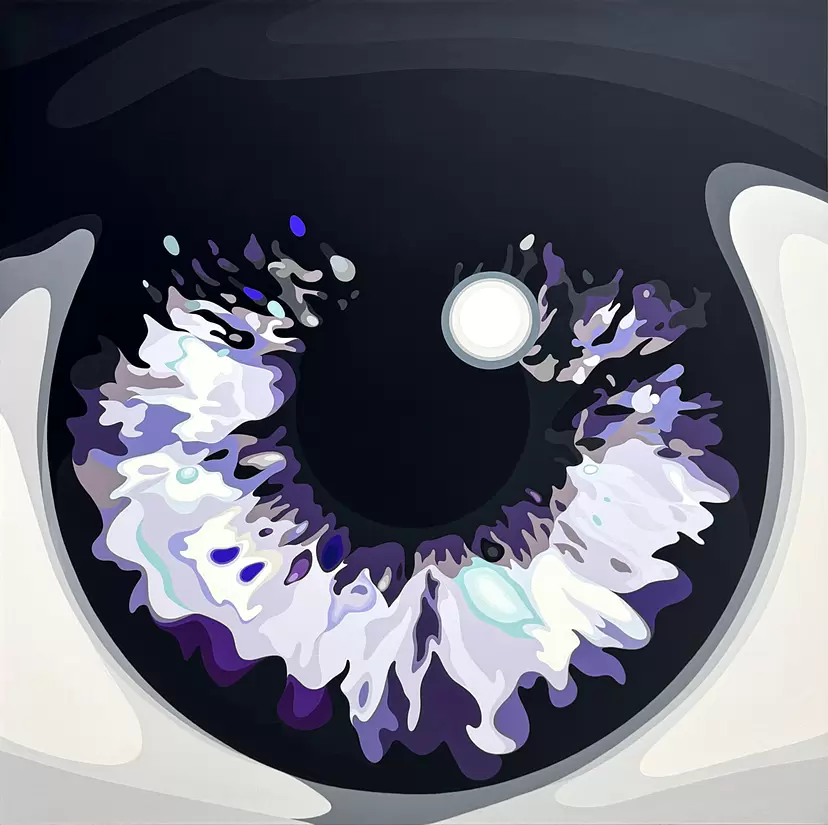 Iris #8 by Hitoshi Tsuboyama