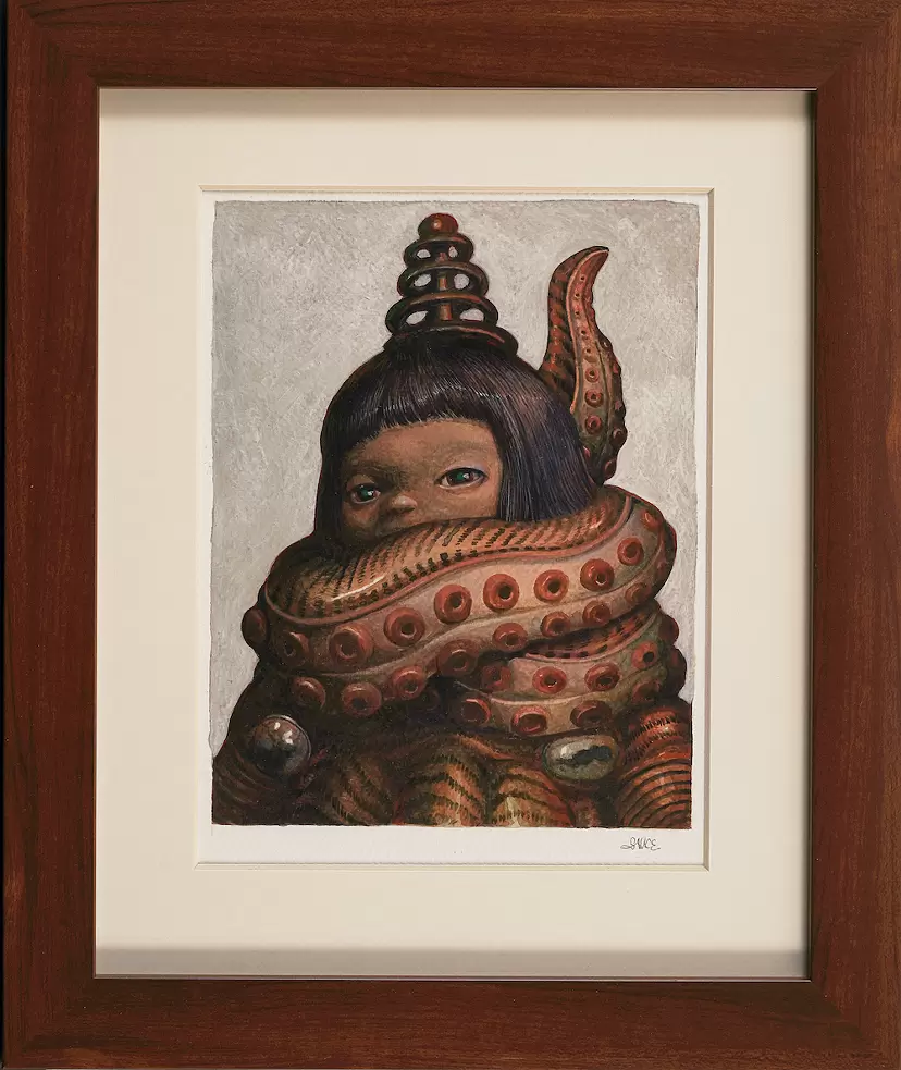 Stoical octopus by Sauce Harrison