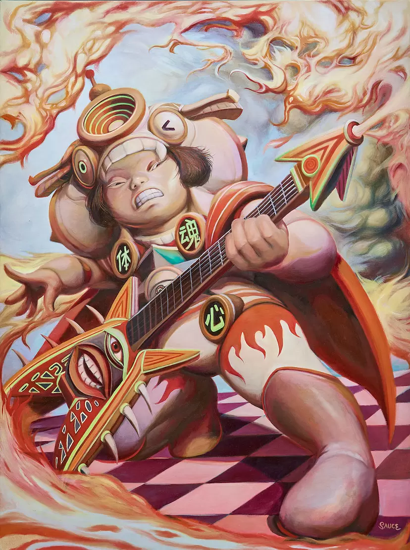 Guitar hero by Sauce Harrison