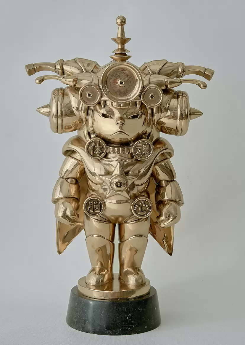 Kasai - boy (Glossy Bronze Color) (ed. 3/8 - 7/8) by Sauce Harrison