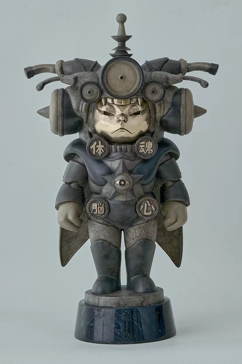 Kasai - boy (Silver-Marble color) (ed. 5/8) by Sauce Harrison