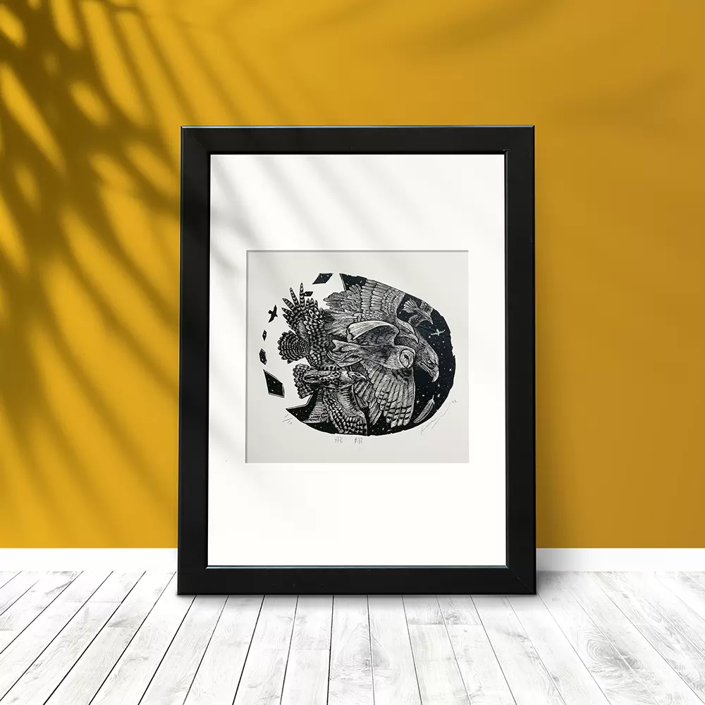 飛翔 by 長嶋一孝 | 現代アートの販売・通販 | ArtSticker