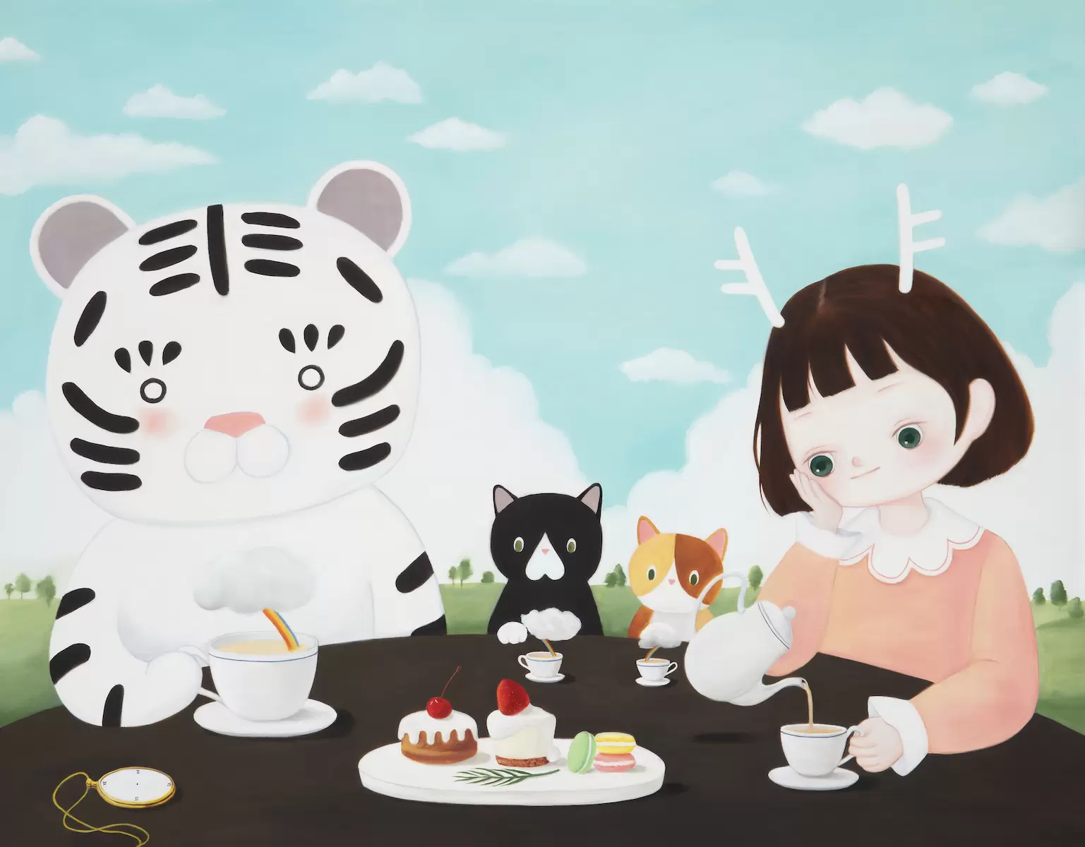 Our happy tea time