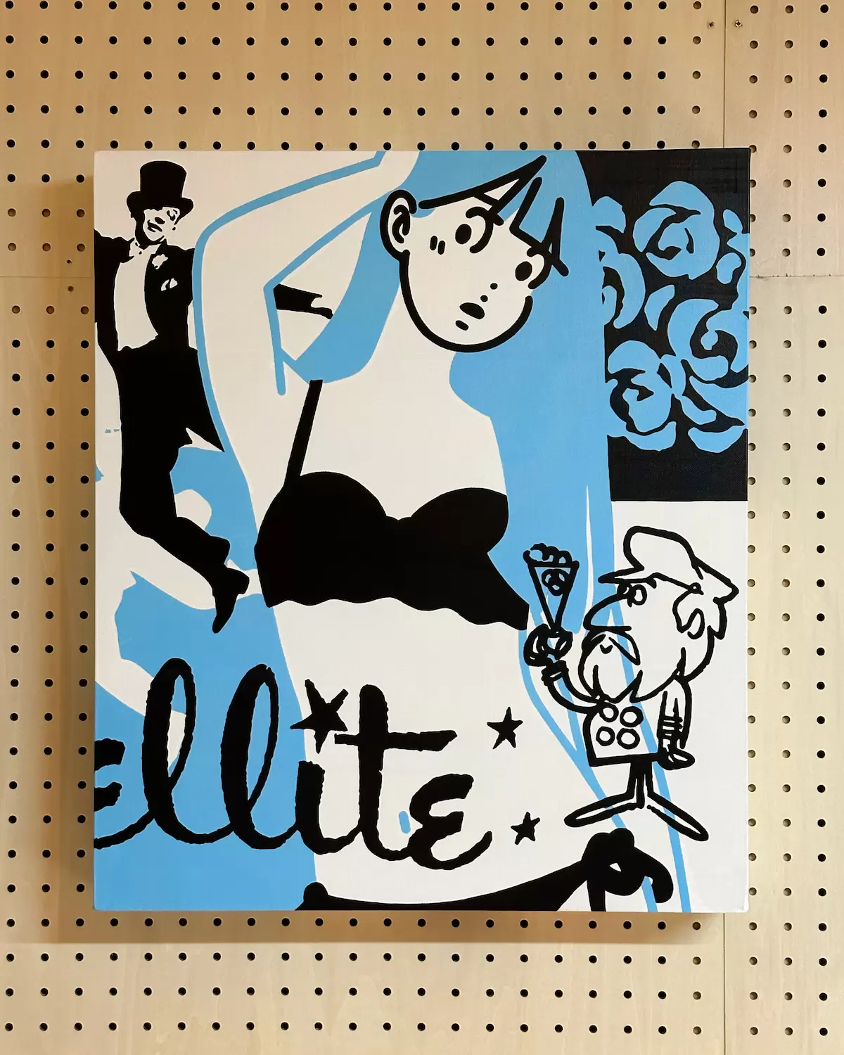 アクリル画 「静かな時間　quiet time」 原画 S2サイズ Amazon | Shuttle Art アクリル絵の具 15ボトル 14色(白2本入り