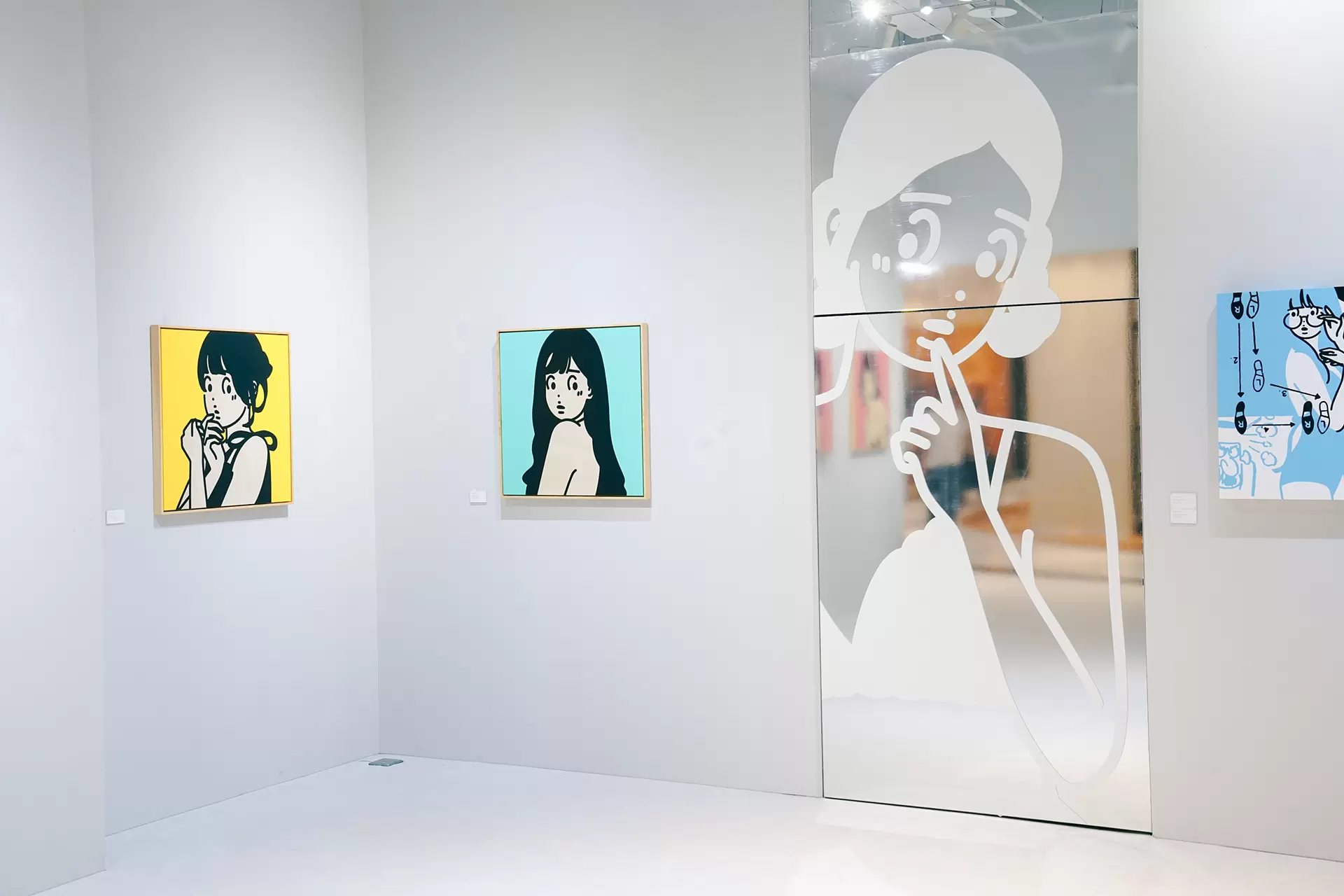 20th Century Girl” F10 series (C) by 櫻井肇 | 現代アートの