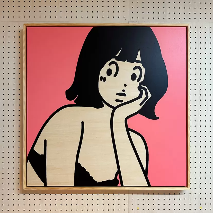 思い　裸婦　.　　サロンテーポザル展 Tokyo2024