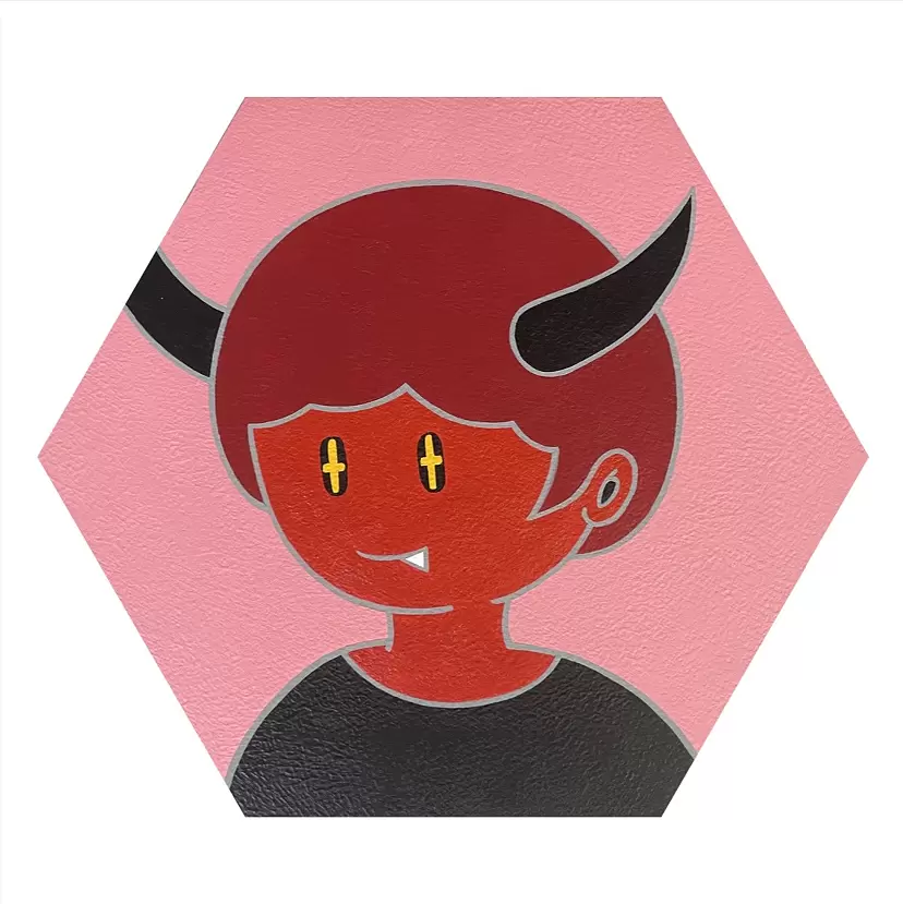 Toon Demon（Red） by 弓指貴弘