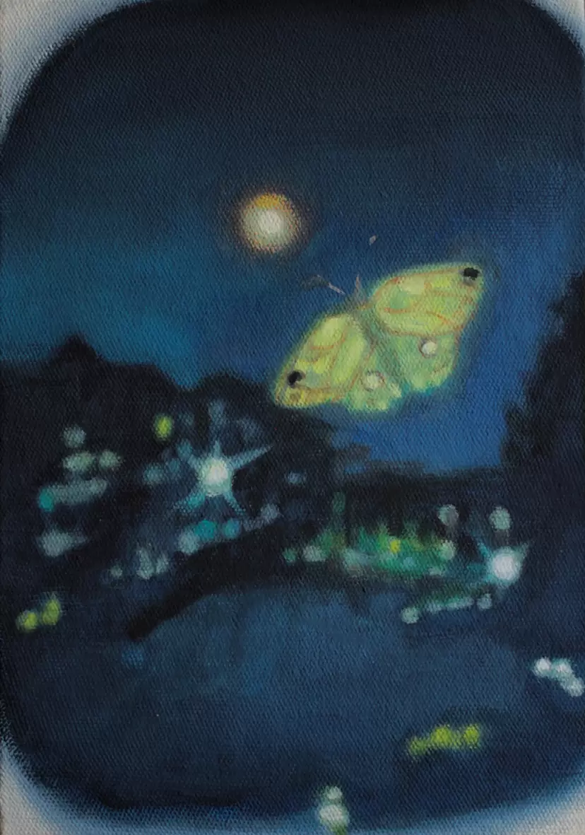 The Night by 朝日 聡子　Satoko Asahi