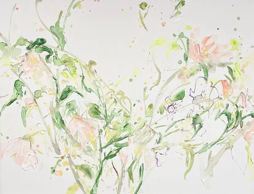 Dancing flowers No.68 by 川西郁美