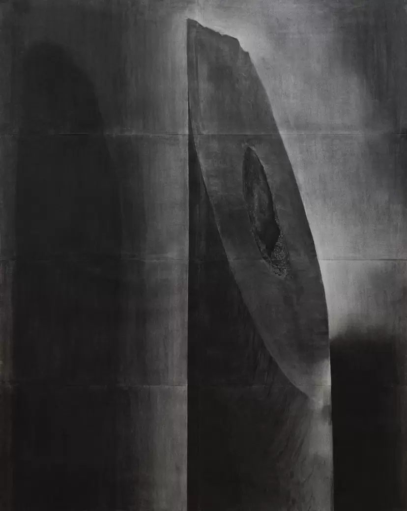 material Ⅷ(charcoal) by Okuyama Kotaro