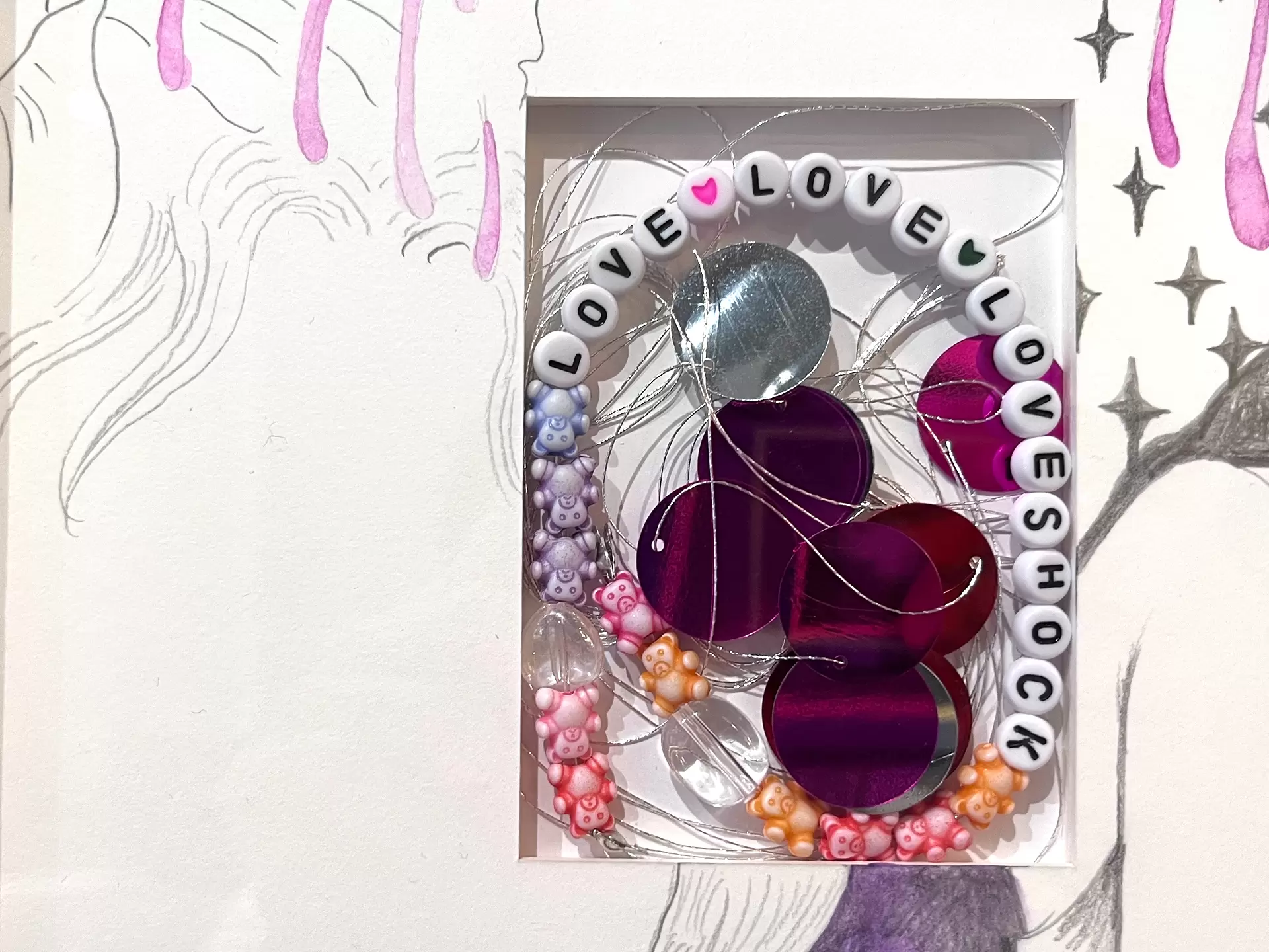 LOVE♡LOVE♡LOVESHOCK by オートモアイ | 現代アートの販売・通販