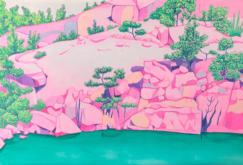 landscape painting_5 by 三好真弓