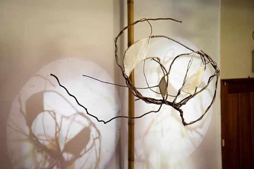 One bamboo is born of one breath of the earth by Yuon NIMURA 