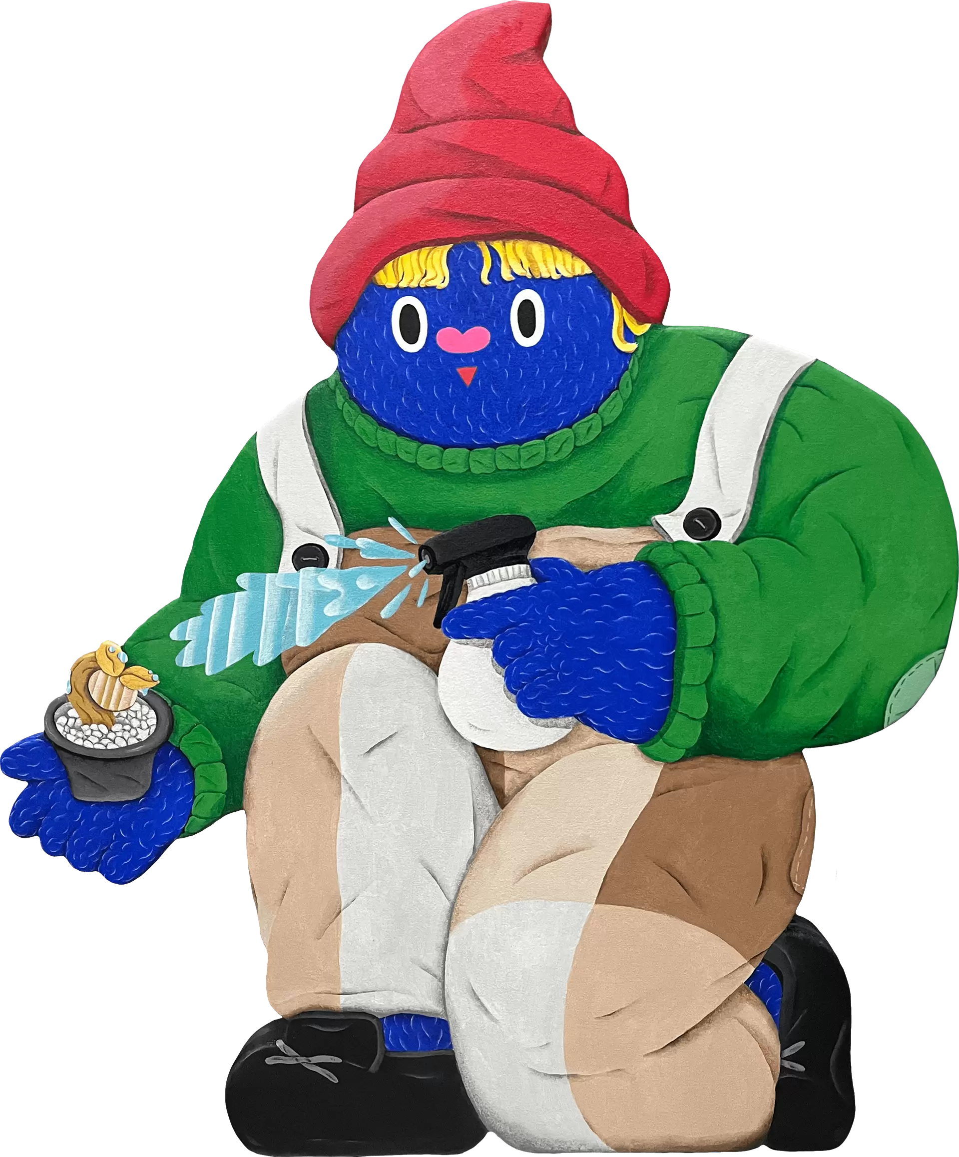 青い庭師