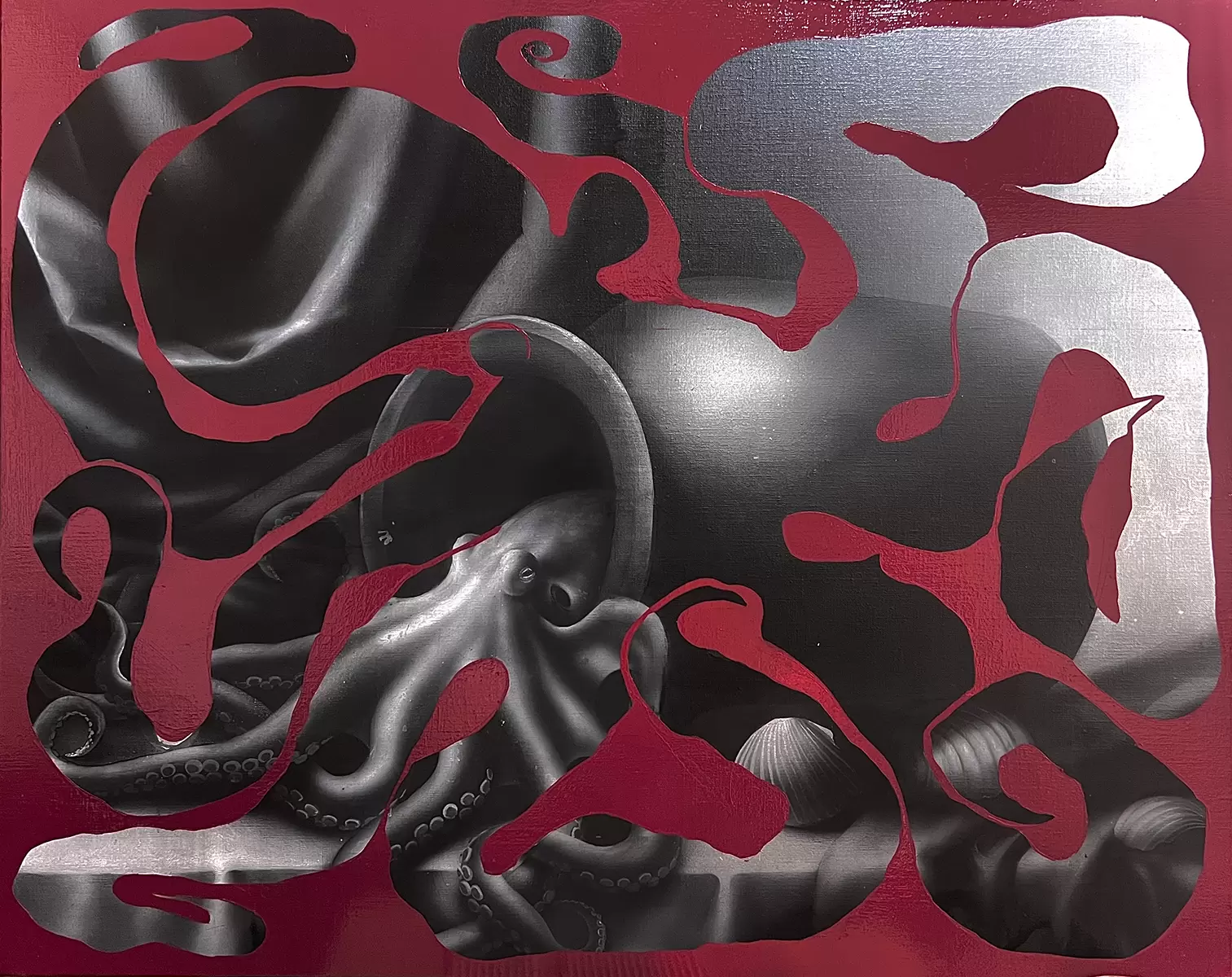 still life with octopus