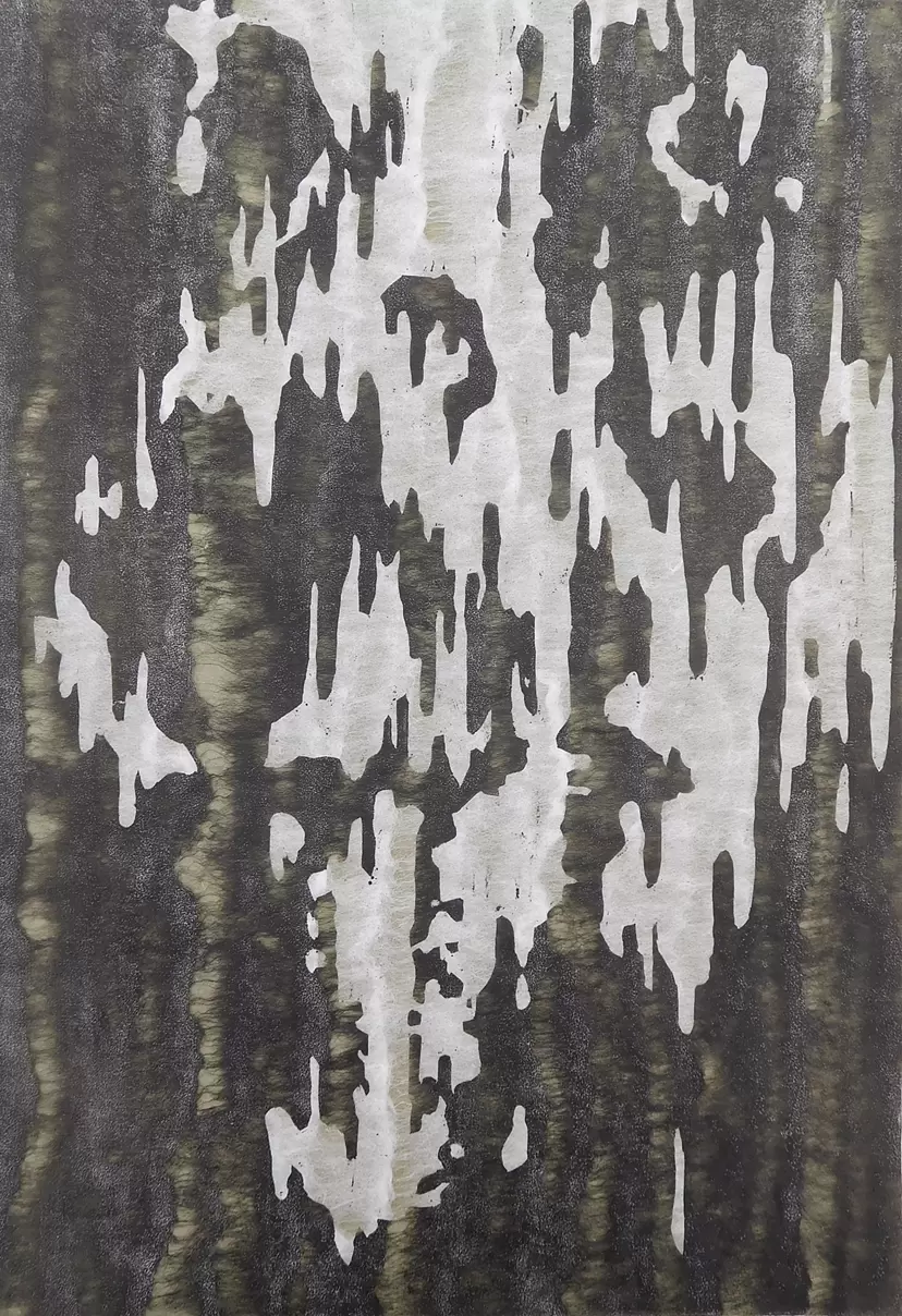 Amazon.co.jp: C吉本月荘 木版画 風景画 花鳥画 昭和 yoshimoto