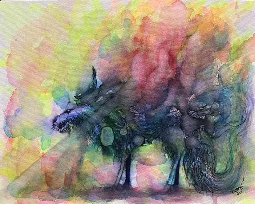 雷の粒 by kemono gallery