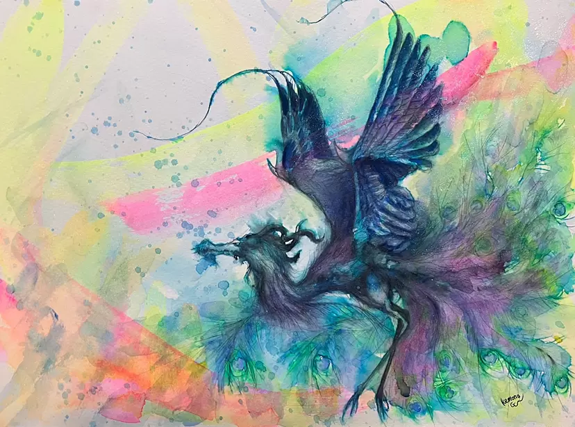 どこかで羽ばたく鳥がいる。 by kemono gallery