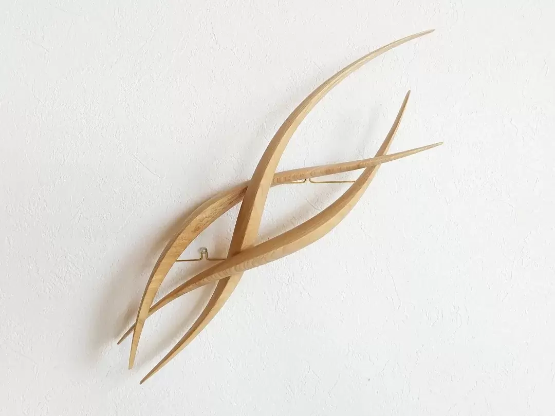 Wall hanging object “Wind 4” 