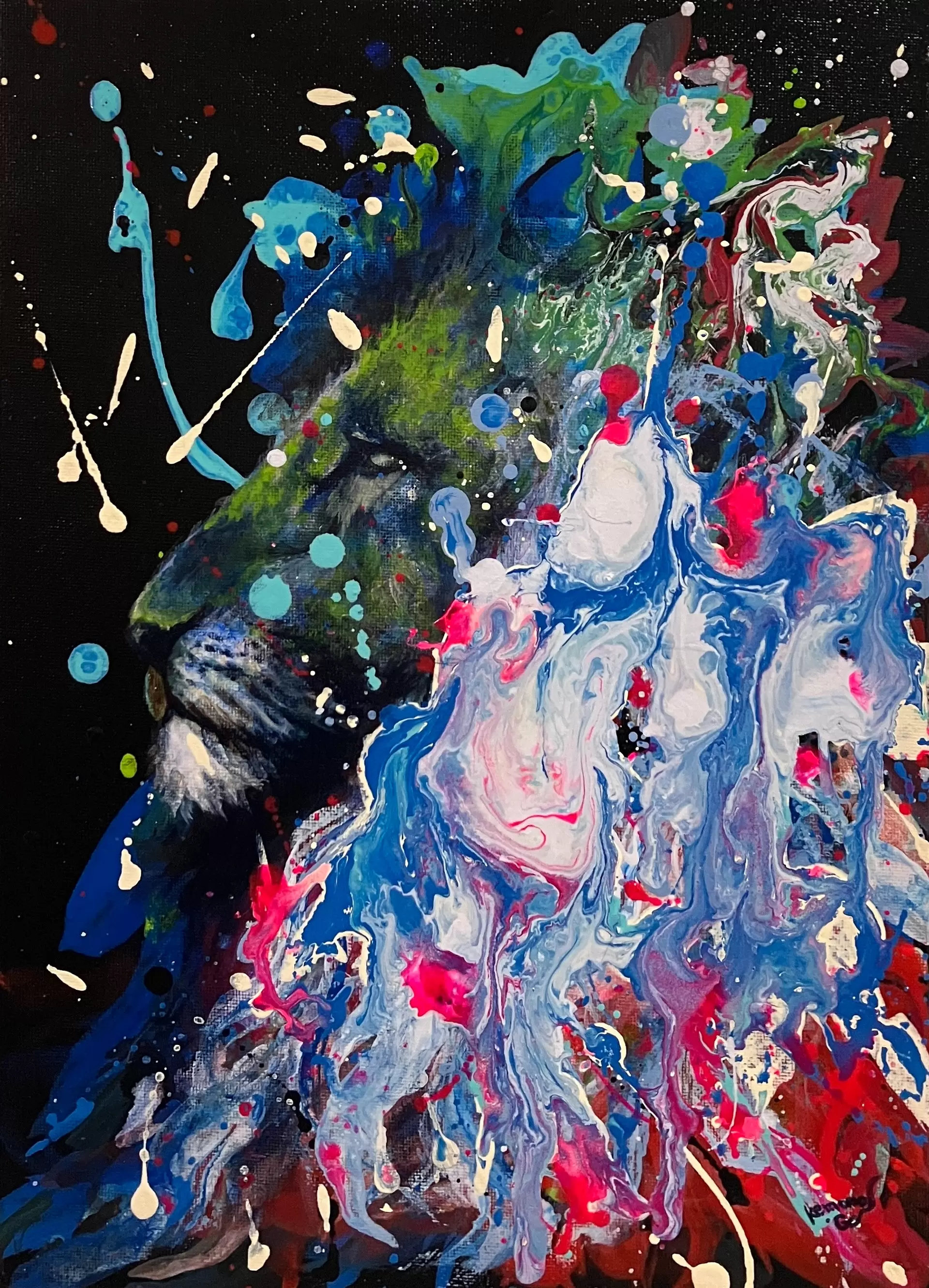 絵 「MASK」 Mask by kemono gallery | 現代アートの販売・通販 | ArtSticker