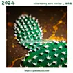 Bunny ears cactus _ 白桃扇 