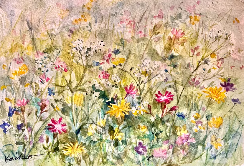 スイスの野花 by  Keiko