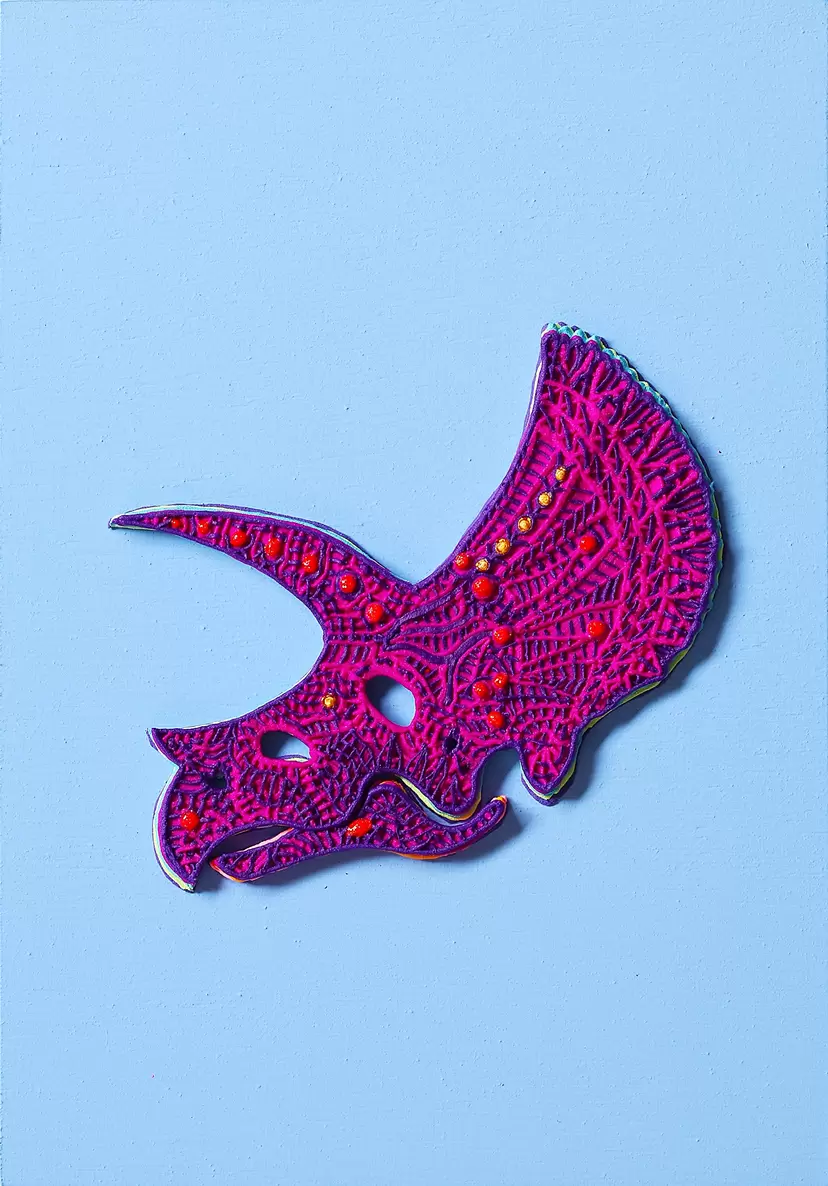 Triceratops_Purple by 梶川能一
