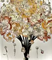 Abstract Bouquet 240515 (Silver x Copper)