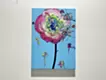 Abstract Single Flower 240720 (Sky Blue x Pink) 