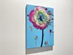Abstract Single Flower 240720 (Sky Blue x Pink) 