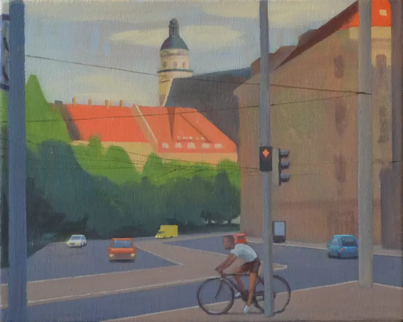kleine Stadtlandschaft  by 古賀一樹