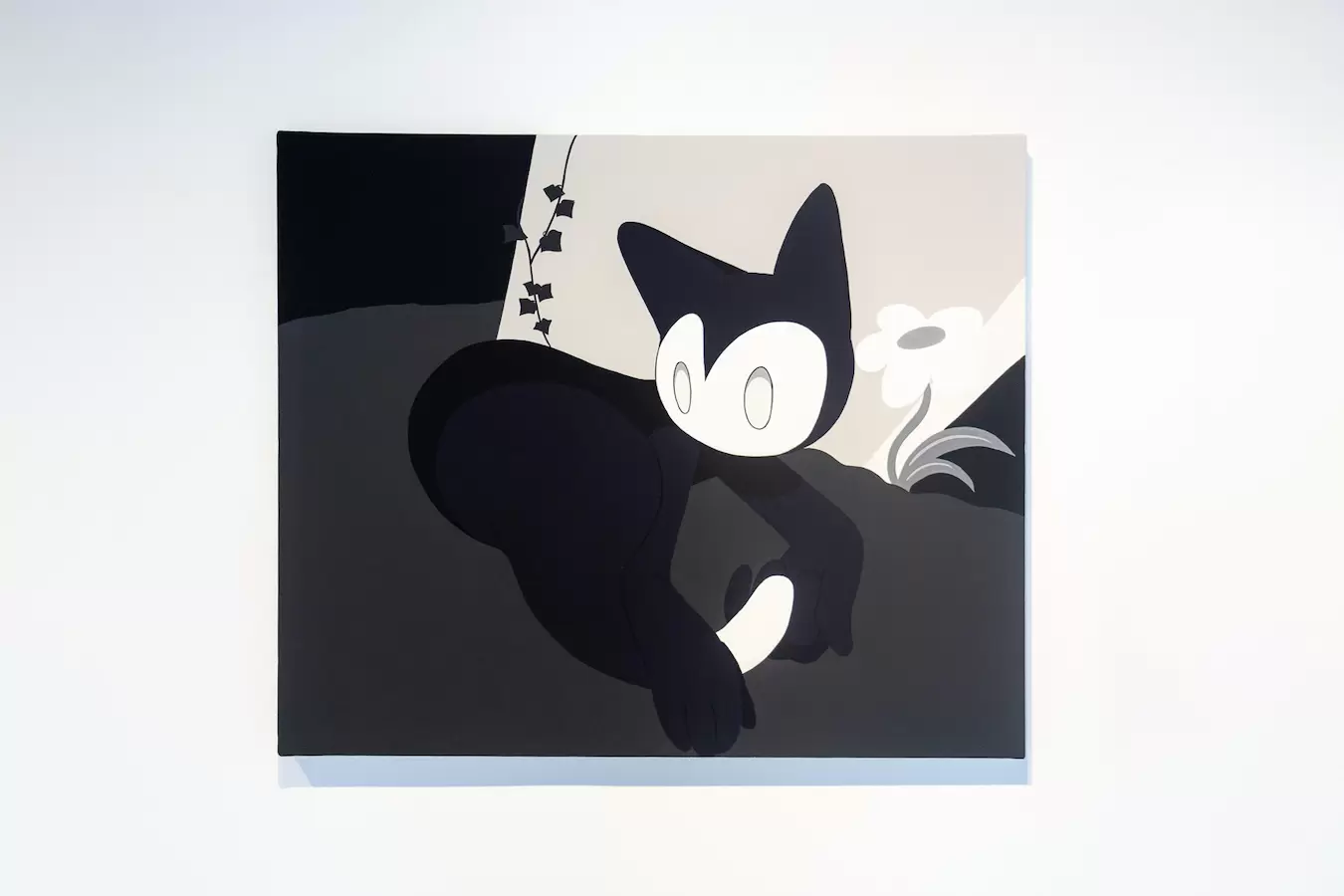 LOTTA　黒猫　フィギア Socks the Ghost cat Lottaによる作品展「Socks the Ghost cat」の新作4点を