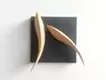 “If you look closely, it looks like an alphabet” wall hanging object “A”