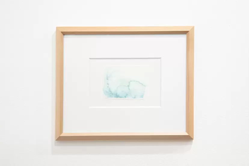 Slime mold print B by 齋藤 帆奈