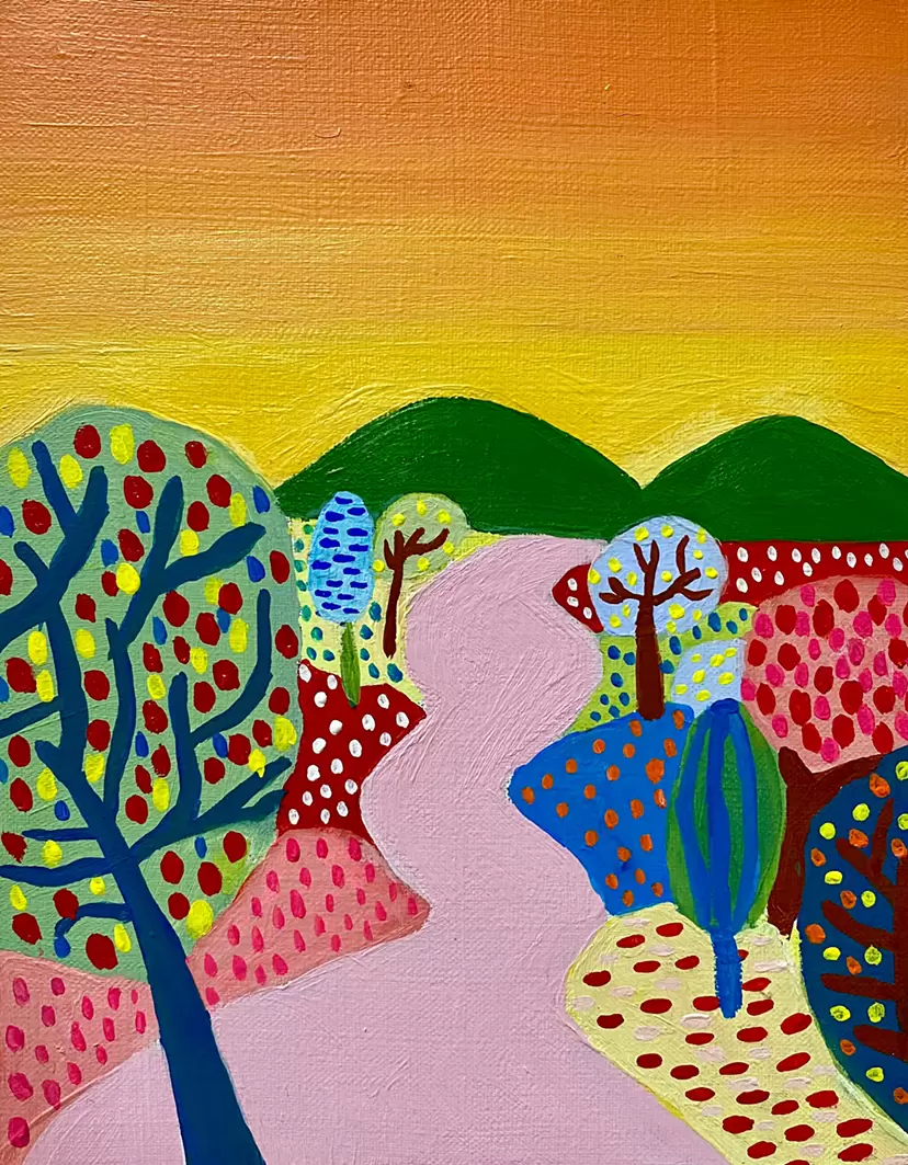 The beginning of something by Teerawat Kanako